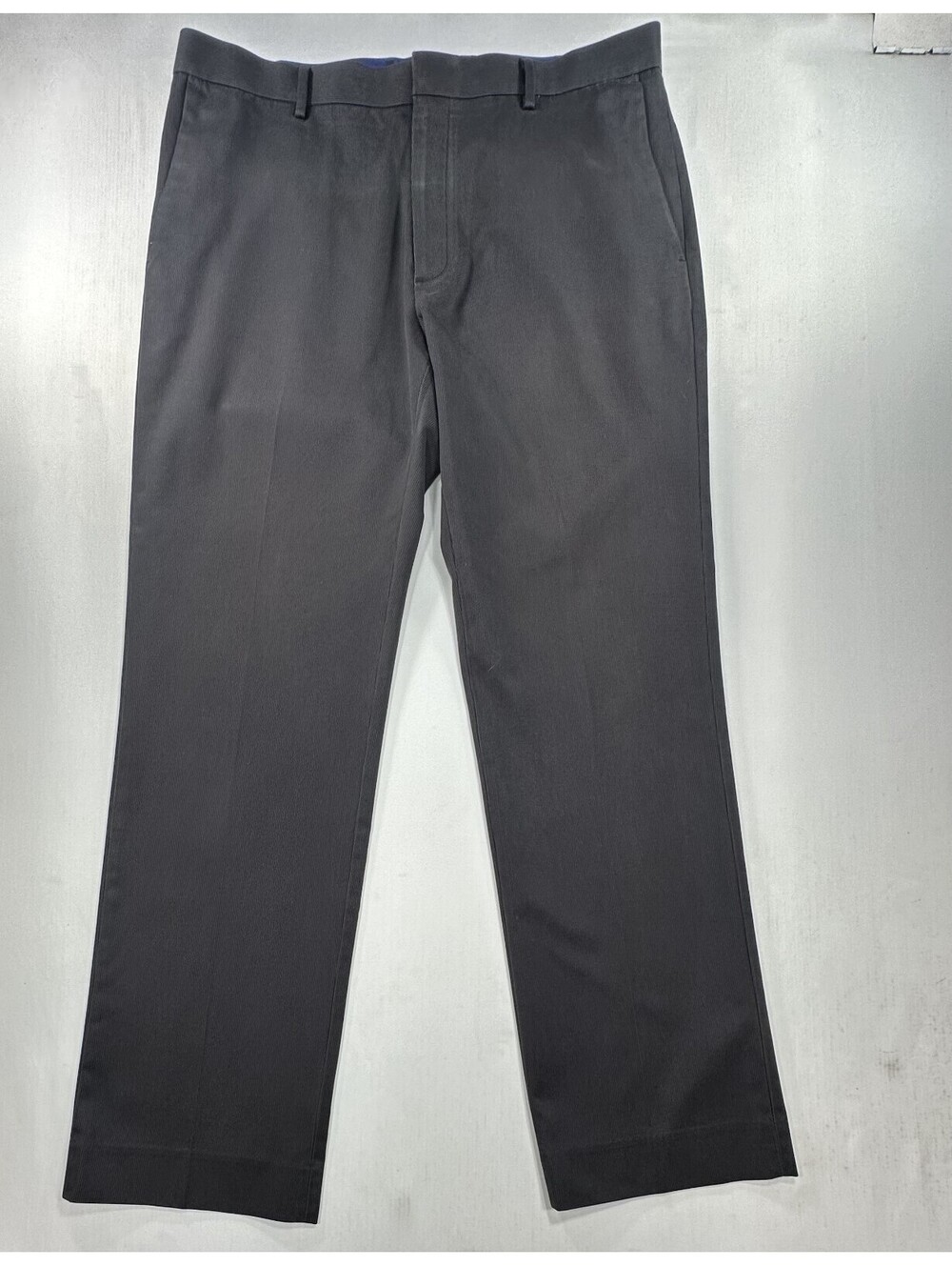 Banana Republic Non-Iron Slim Dress Pants Gray Mens 34/32